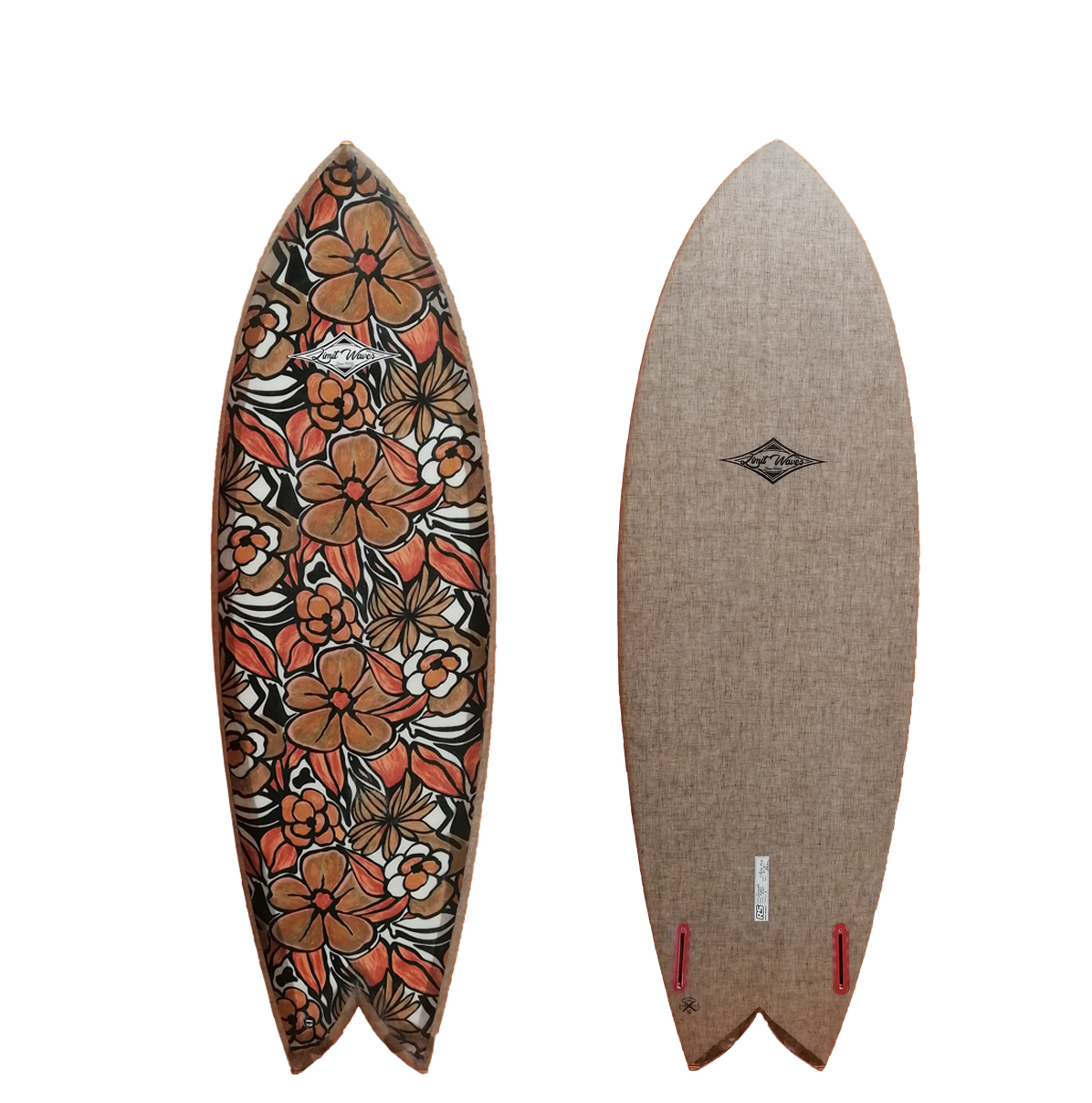 Retro Fish Flowers LE